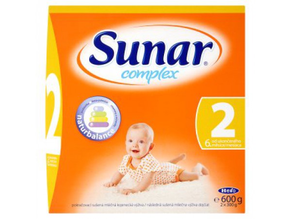 Sunar Complex 2 сухая молочная смесь 2 х 300 г